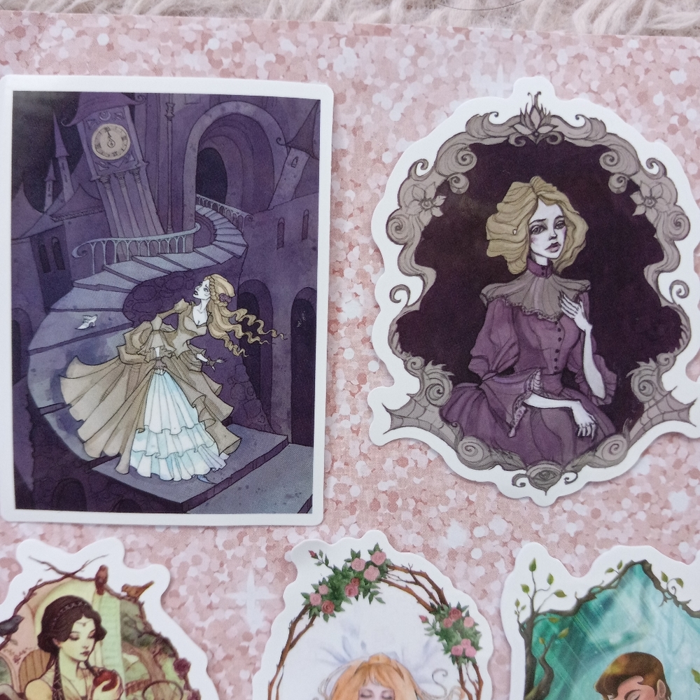 Disney princess art sticker pack of 10! - Picture 3 of 7